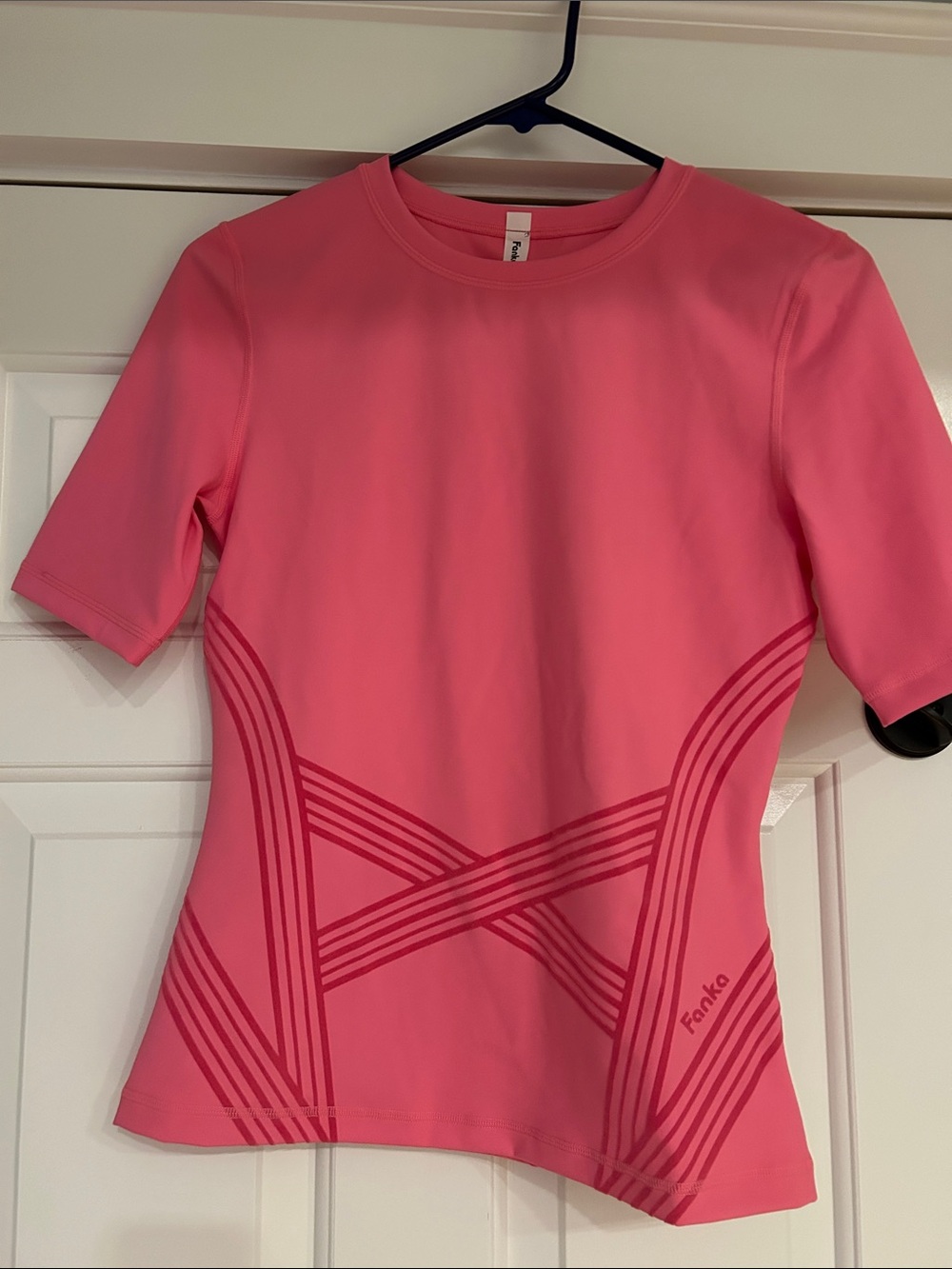 Fanka Pink Short-Sleeve Performance Tee